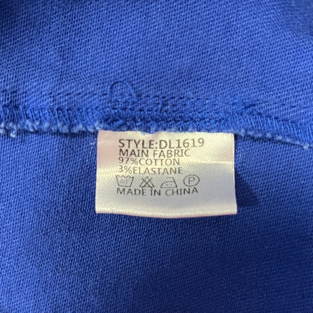 NWOT BY.DYLN Cooper Jacket in Cobalt, which features an oversized fit, Size S - Picture 11 of 12